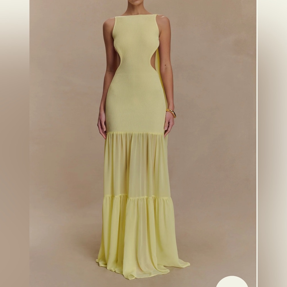 Meshki Lemon Haille Maxi Dress